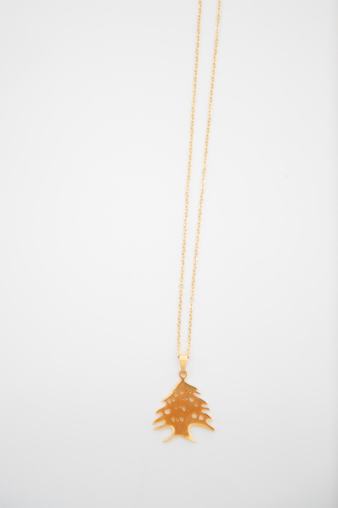 Al Arz Necklace - Gold