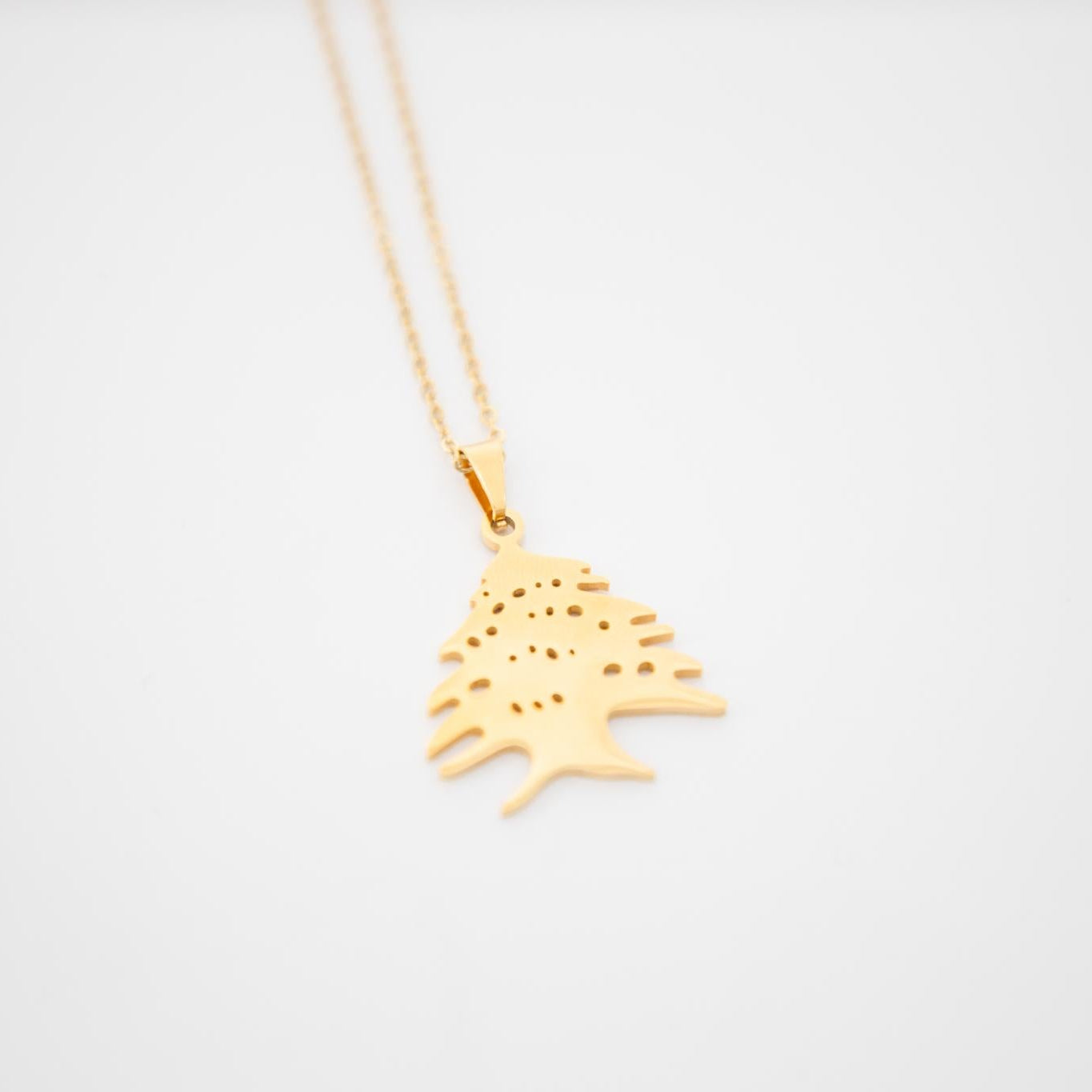 Al Arz Necklace - Gold – Saariah Jewellery