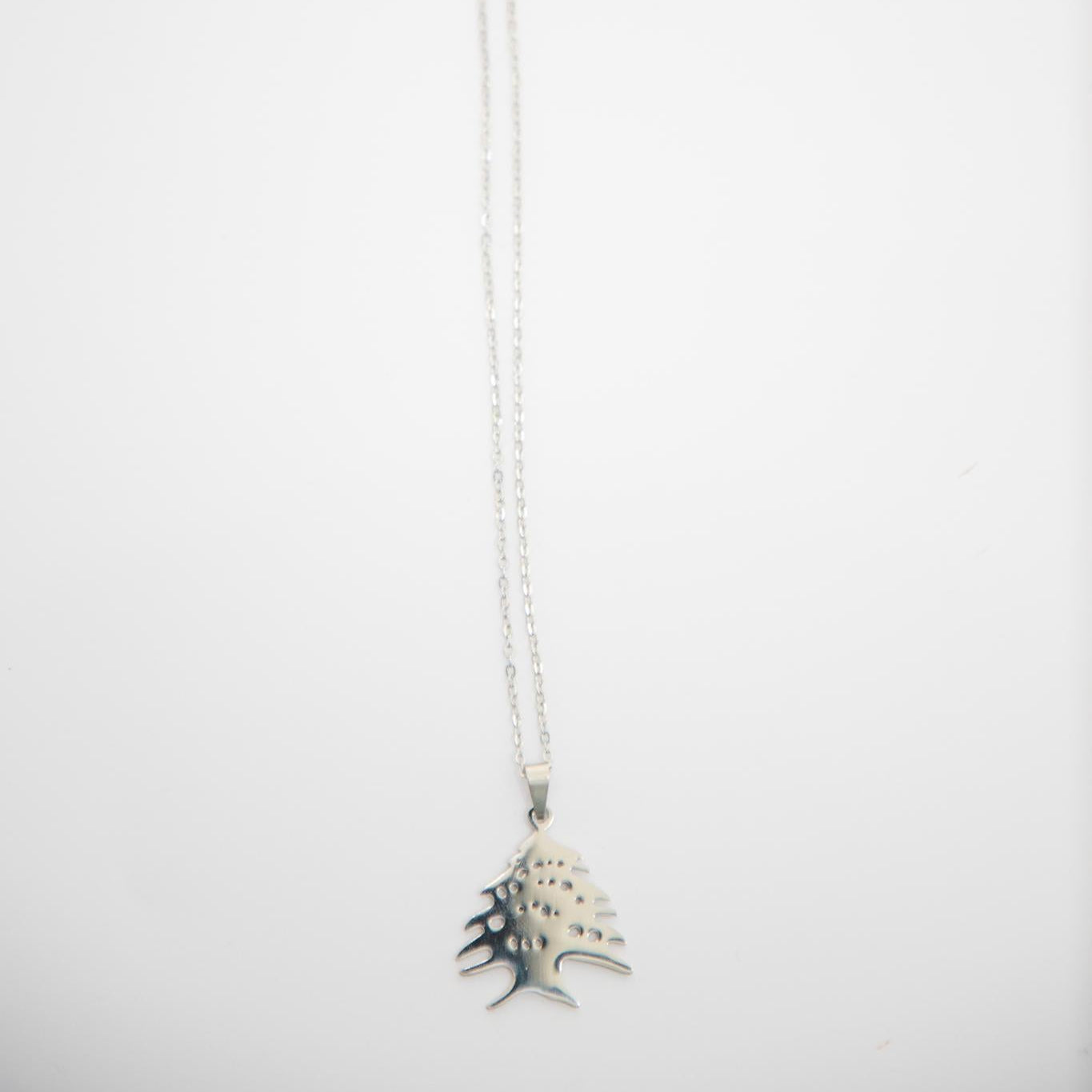 Al Arz Necklace - Silver – Saariah Jewellery