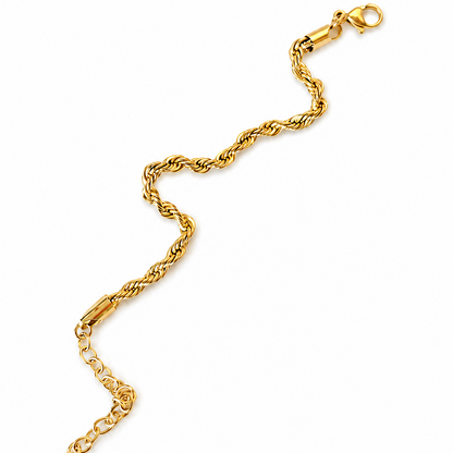 Thick twisted Luv bracelet