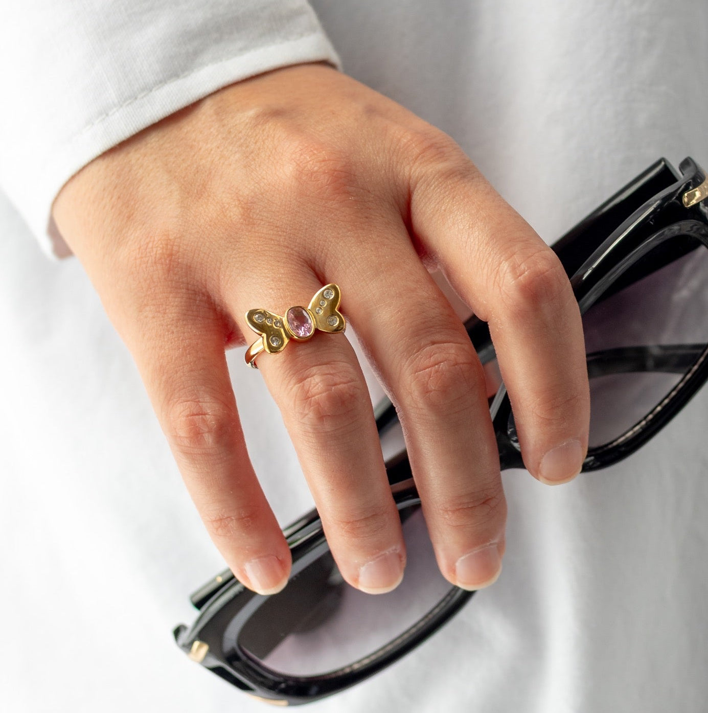 Gold Fluttershy Ring