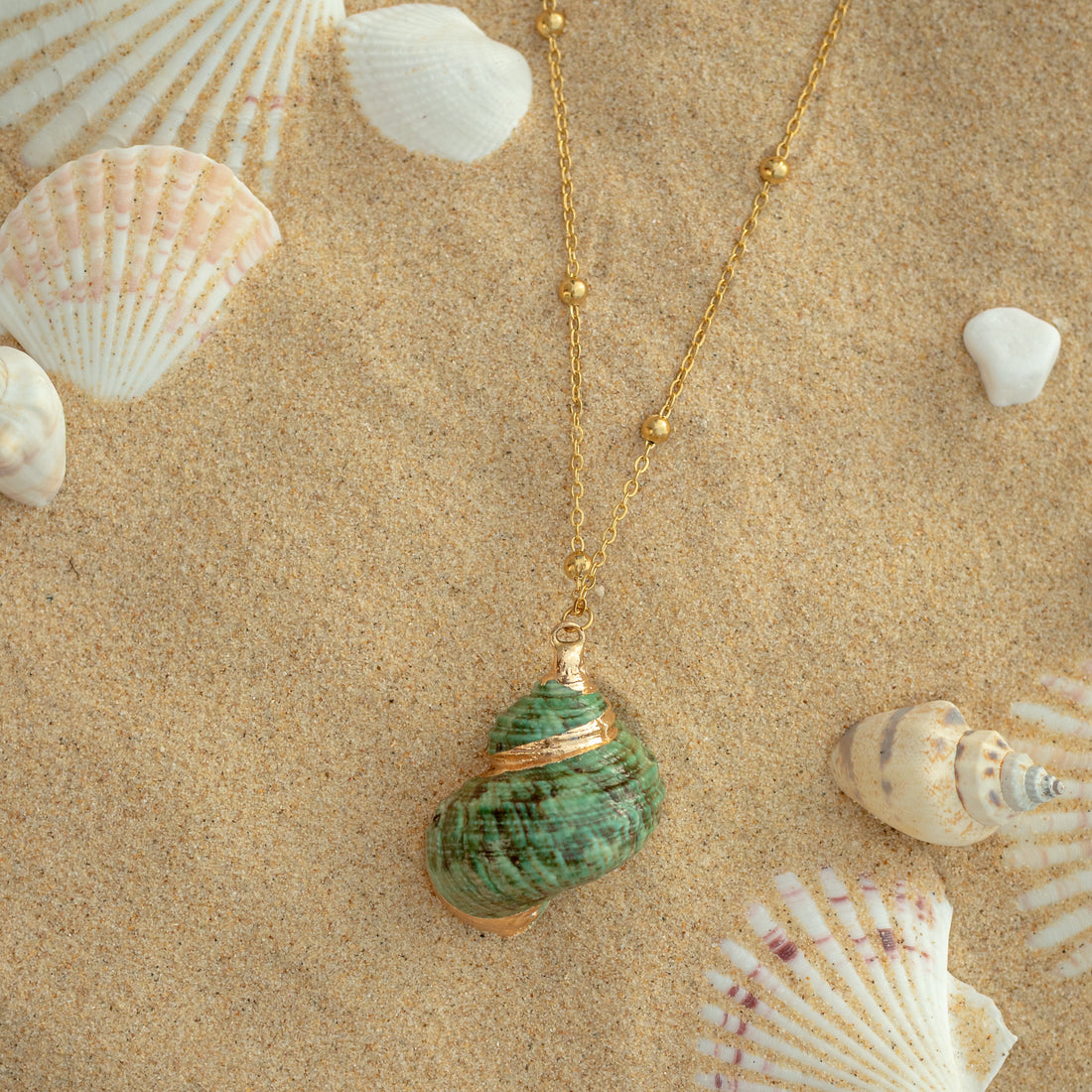 Gold Shell Necklace